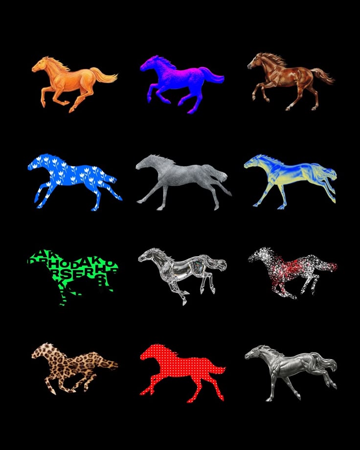 Twelve Horses